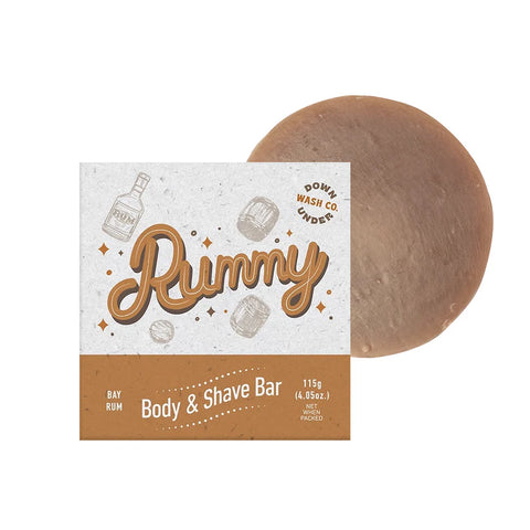 Rummy Body & Shave Soap Bar 115G
