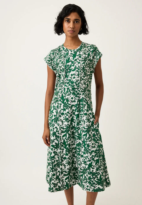 Reyes Sleeveless Dress in Parsley