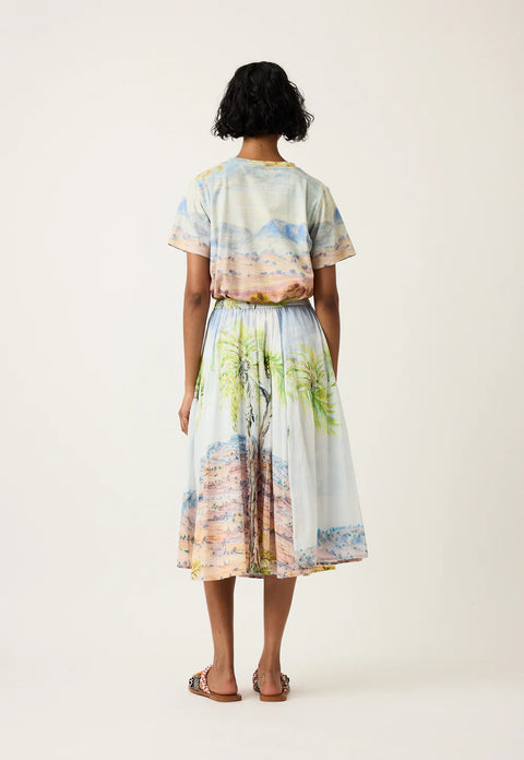 Eula Skirt in Palm Valley