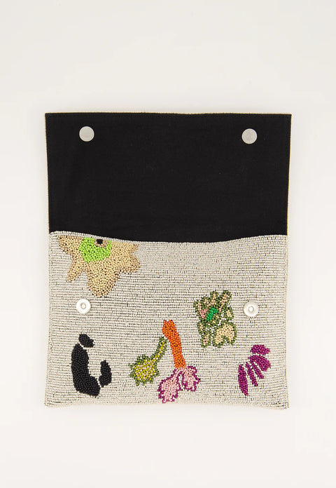 Fold Clutch in Watercolour