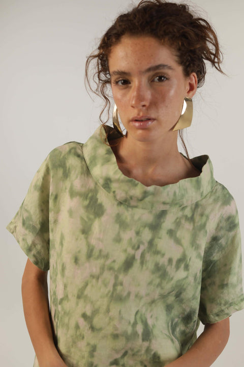 Diva Shirt in Spring Green