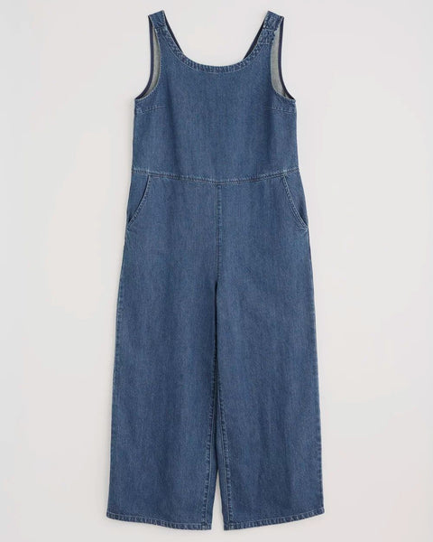 Salt Air Jumpsuit in Mid Wash