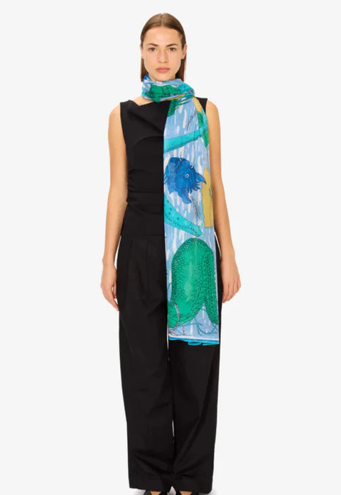 Fantastique Scarf in Emerald