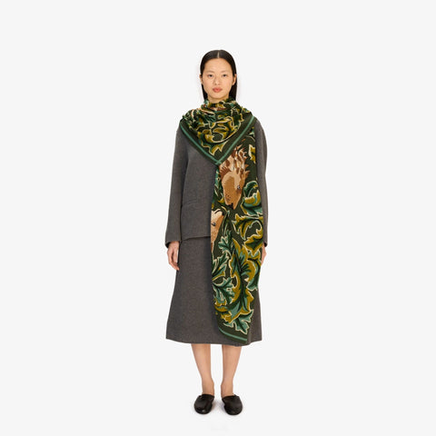 Leonard Scarf in Khaki