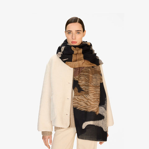 Toutou Scarf in Black