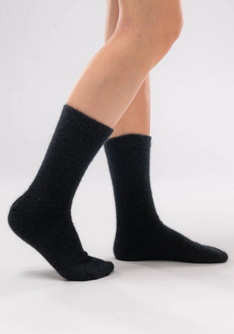 Cosy Fine Socks in Jet