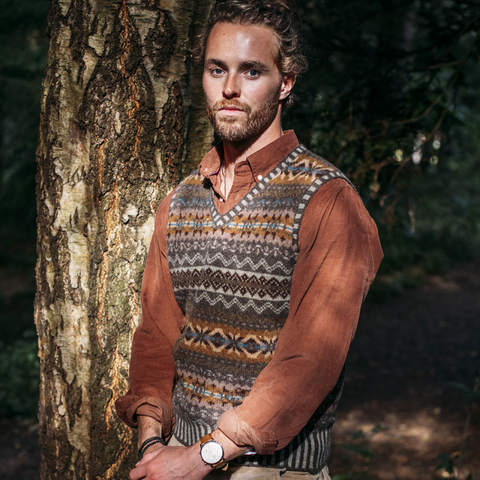 Brodie Vest in Lovage