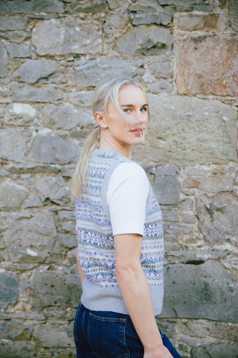 Kinross Waistcoat in Chakra