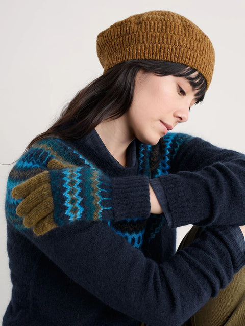 Very Clever Gloves in Modernist Cyan Multi