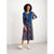 Veronica Dress in Zennor Blooms Maritime