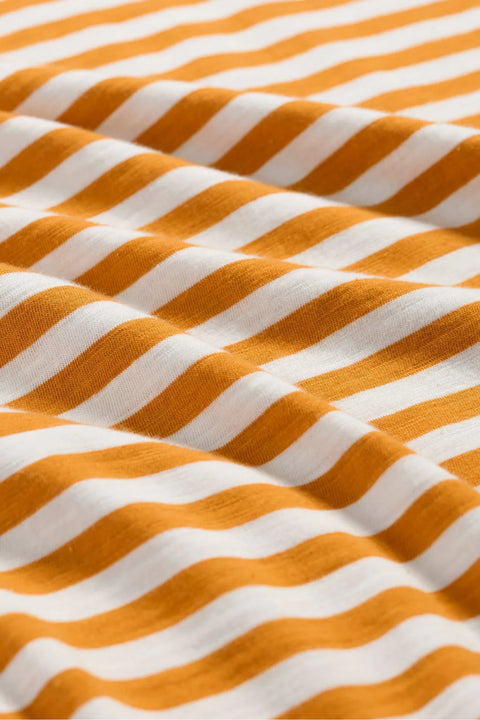 Bryher View T-Shirt in Mini Cornish Daylily Chalk