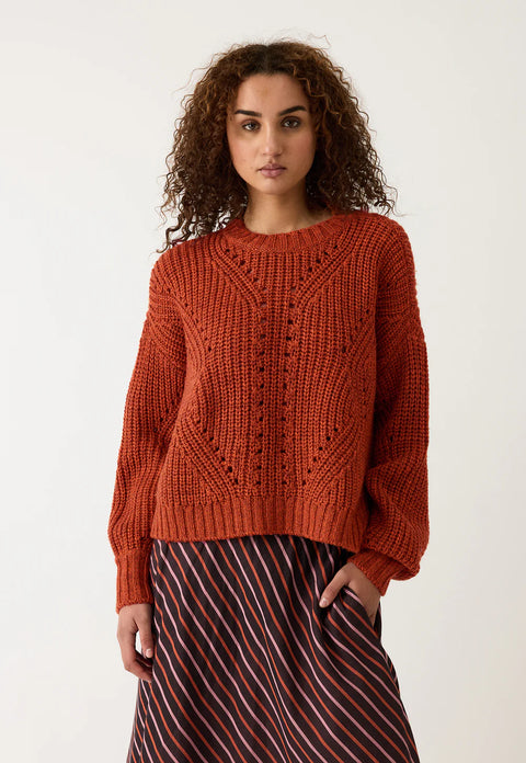 Lou Knit in Rust