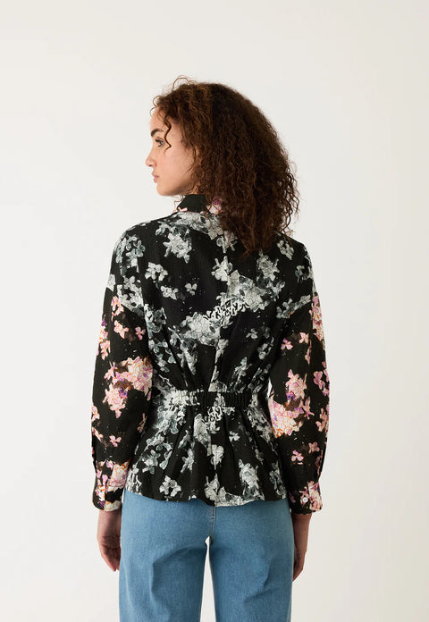 Paloma Blouse in Hydrangea Splice