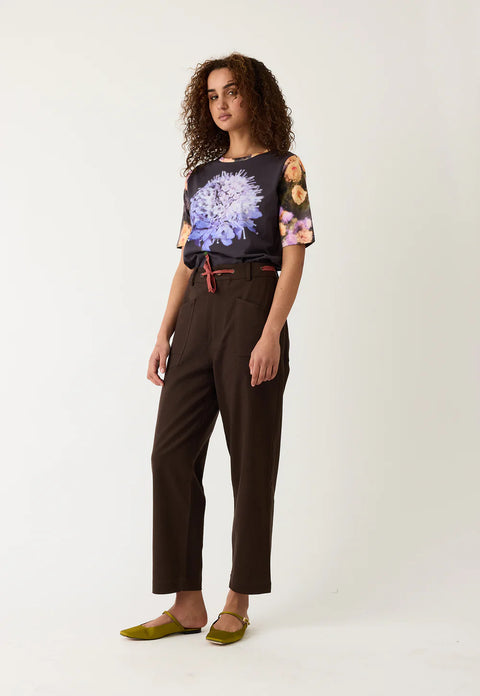 Sera Pant in Chocolate
