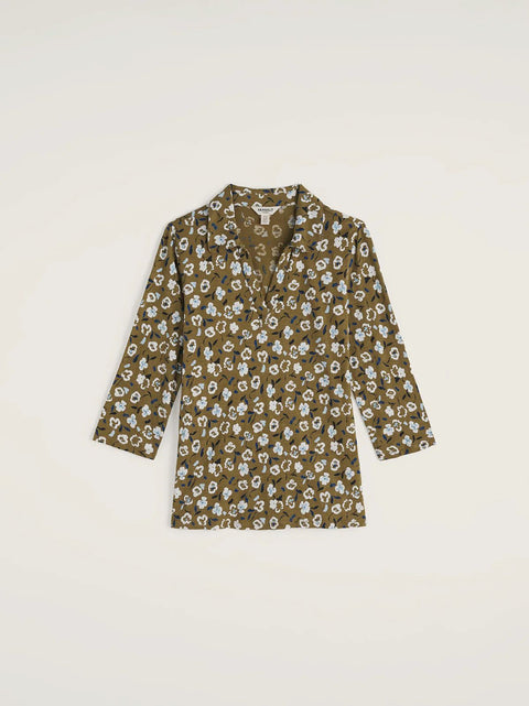 Wavecrest Shirt in Arty Pansy Seagrass