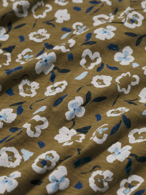 Wavecrest Shirt in Arty Pansy Seagrass