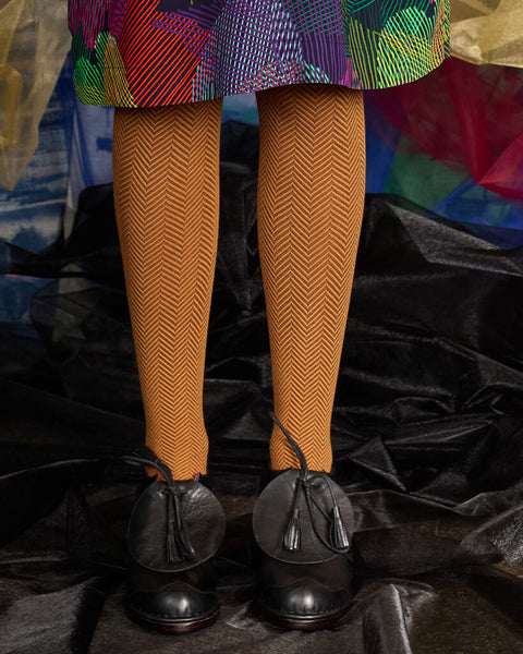 Weave Organic Cotton Tights in Various Colours