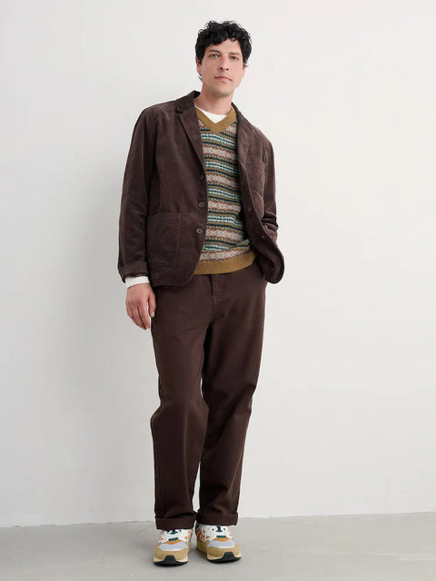 Men's Plantsman Blazer in Burnt Wood