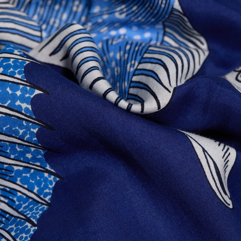 Poseidon Scarf in Blue
