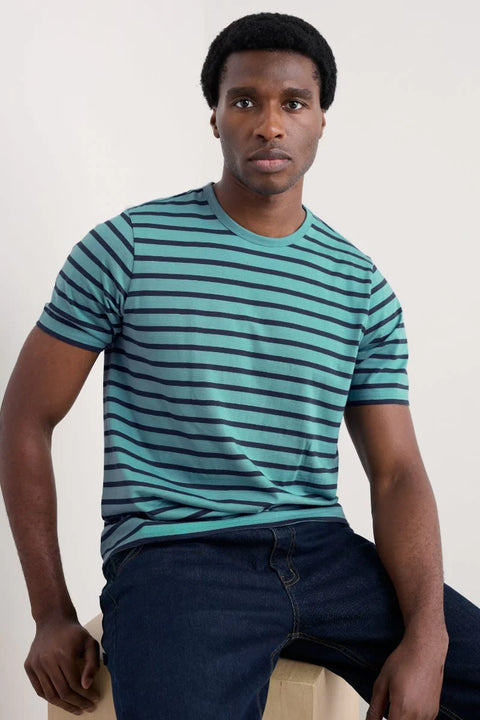 Men's Seven Seas Sailor Tee in Breton Watercress Maritime