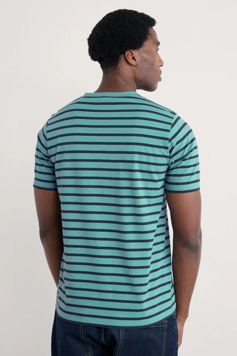 Men's Seven Seas Sailor Tee in Breton Watercress Maritime