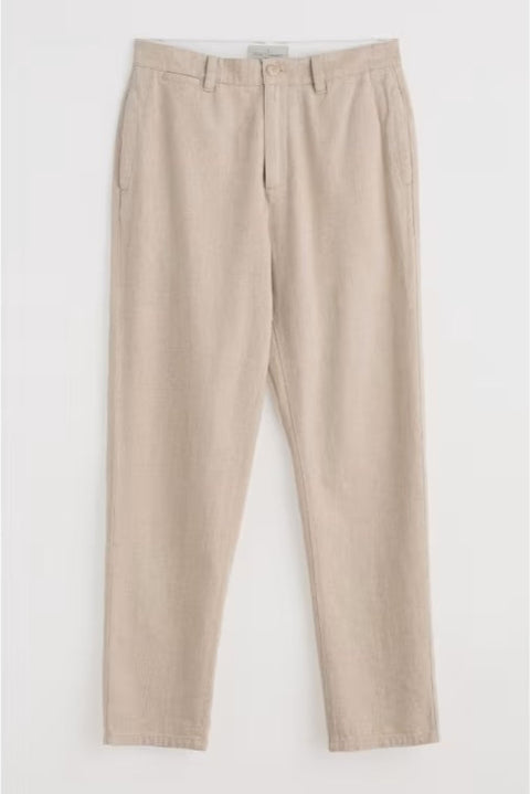 Men's Messack Trouser in Undyed Linen