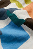 Men's Blue Heron Short Sleeve Shirt in Torn Shapes Mix