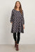 West Wheal Dress in Floral Seal Maritime