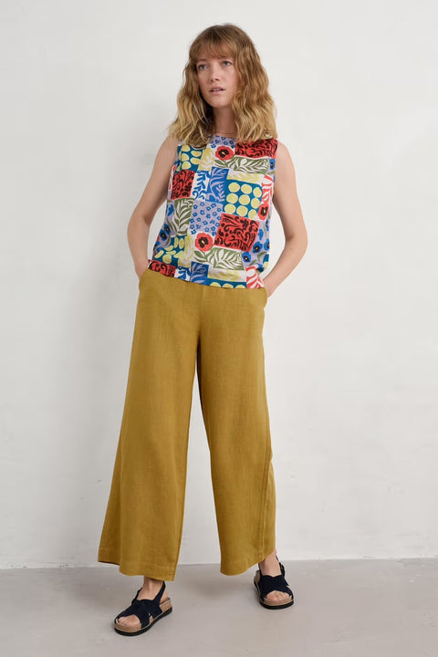 Colour Study Top in Headland Patchwork Mix