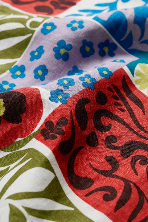 Colour Study Top in Headland Patchwork Mix