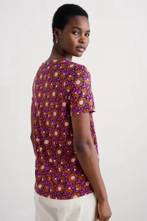 Barnoon Top in Bold Sunflower Maritime