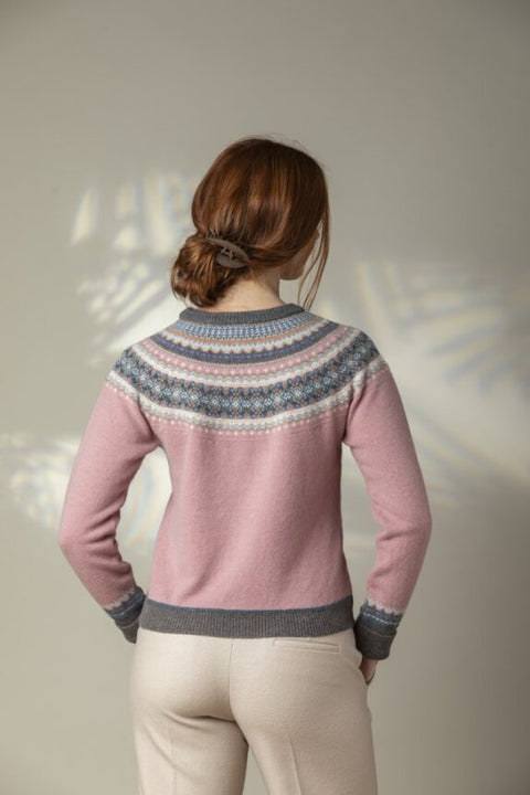 Alpine Short Sweater in Vintage Pink