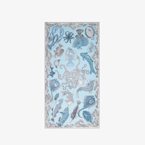 Poseidon Scarf in Turquoise