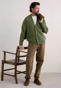 Cleer Cardigan in Artichoke