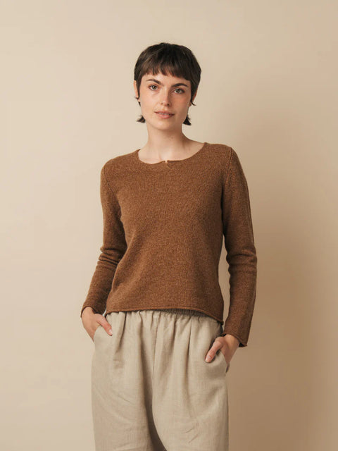 Corry Top in Driftwood