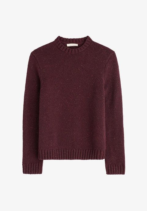 Men's Bizen Jumper in Merlot