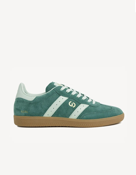 Parallel Green/Mint Suede