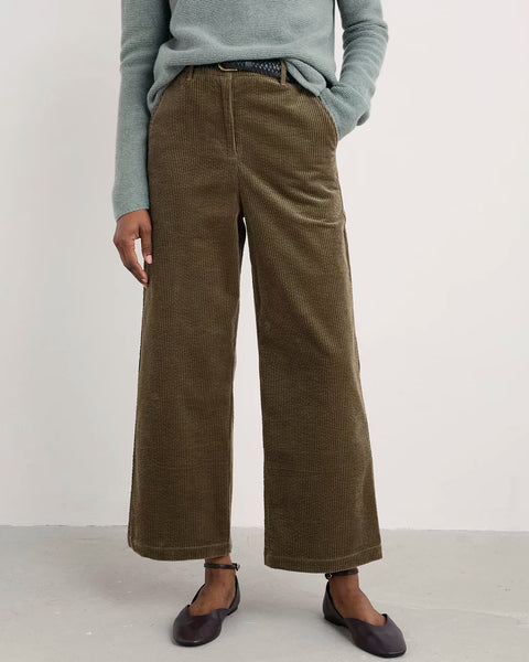 Asphodel Trouser in Dark Seagrass