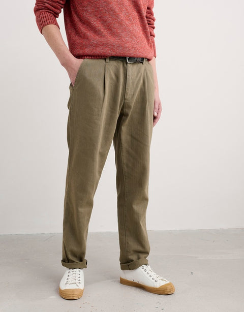 Men's Helmsman Trouser in Riverbed