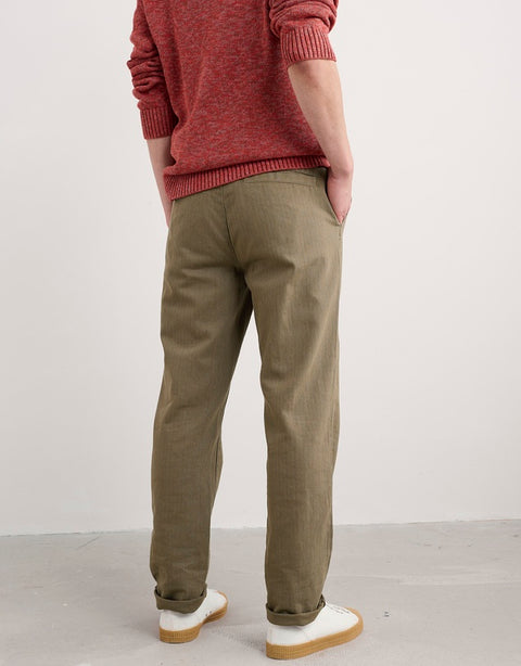 Men's Helmsman Trouser in Riverbed