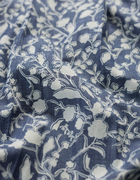 Jamboree Skirt in Shadow Blossom Indigo