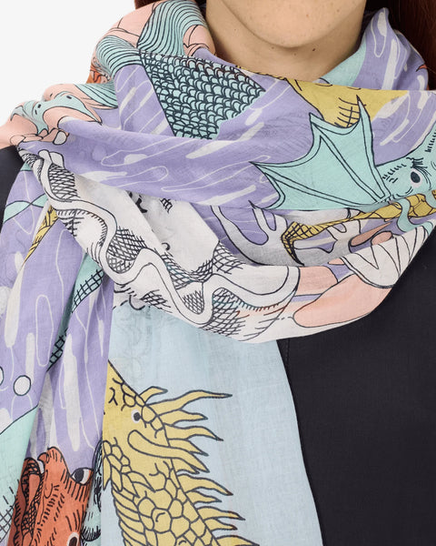 Fantastique Scarf in Pastel