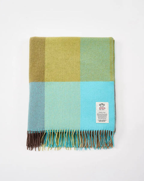 Lambswool Throw in Various Colours