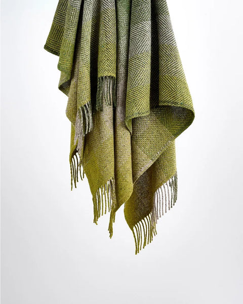 Mohair Tweed Throw in Various Colours