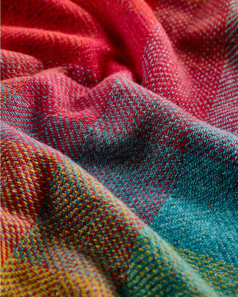 Mohair Tweed Throw in Various Colours