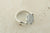 Enamelled Silver flip celtic ring