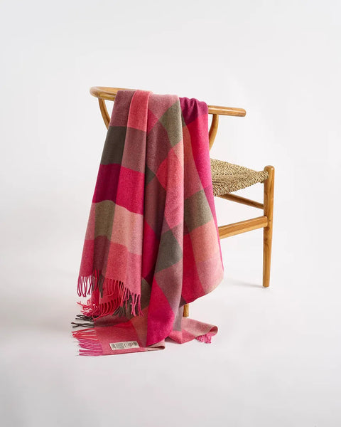 Lambswool Throw in Various Colours