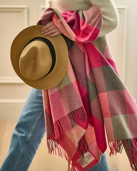 Lambswool Throw in Various Colours