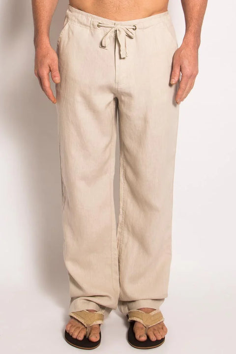 100% Hemp Baggy Pant in Bone