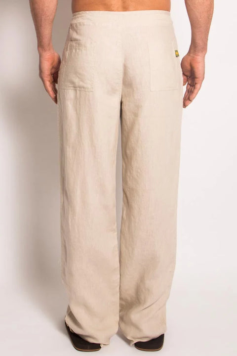 100% Hemp Baggy Pant in Bone